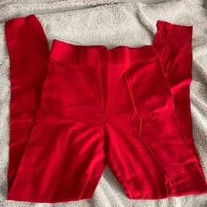 Forever 21 Red Leggings